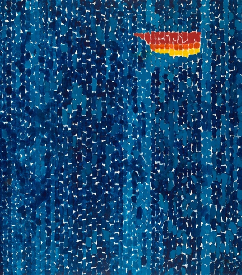 Starry Night and the Astronauts by Alma Thomas, 1972