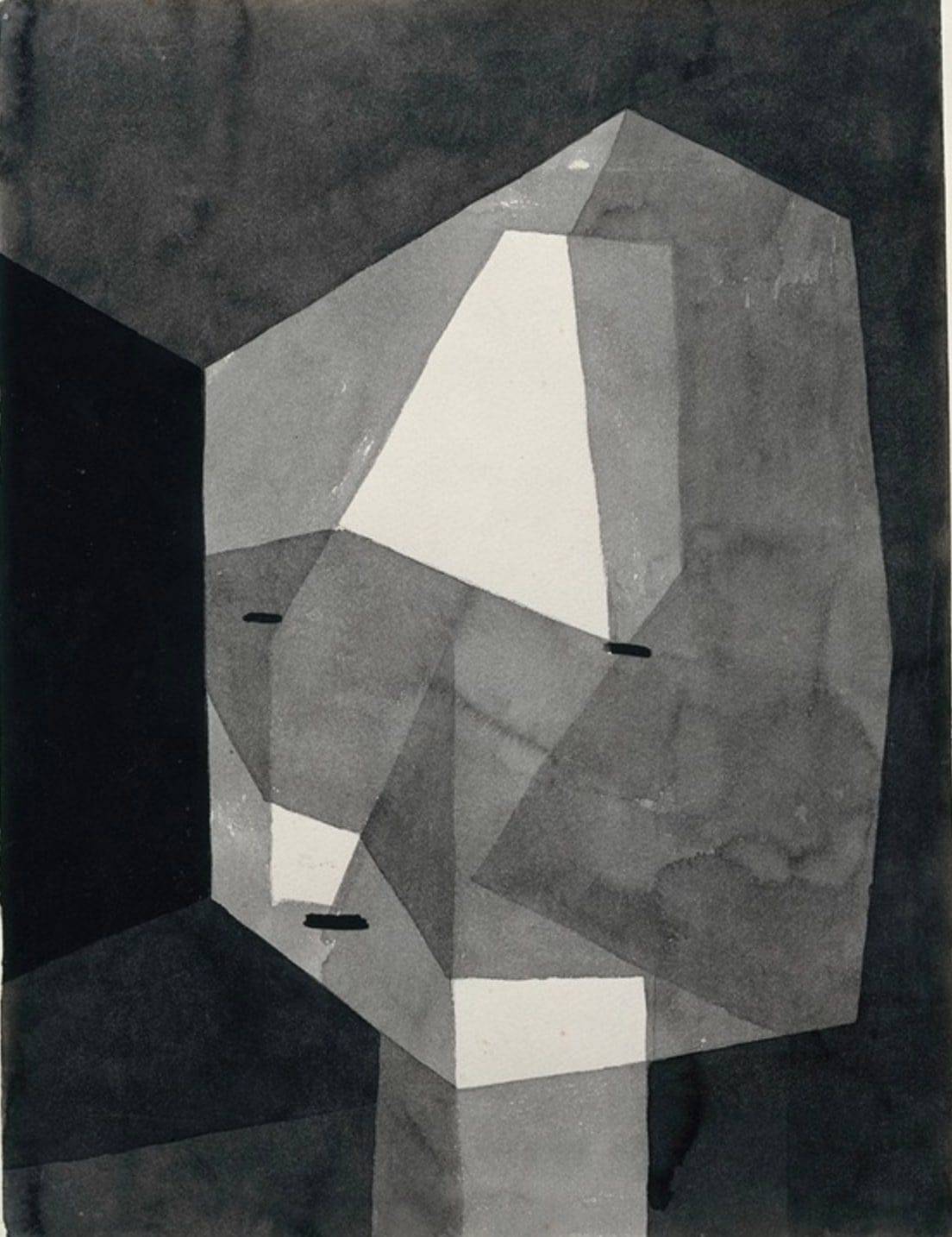 Rough Cut Head by Paul Klee, 1935